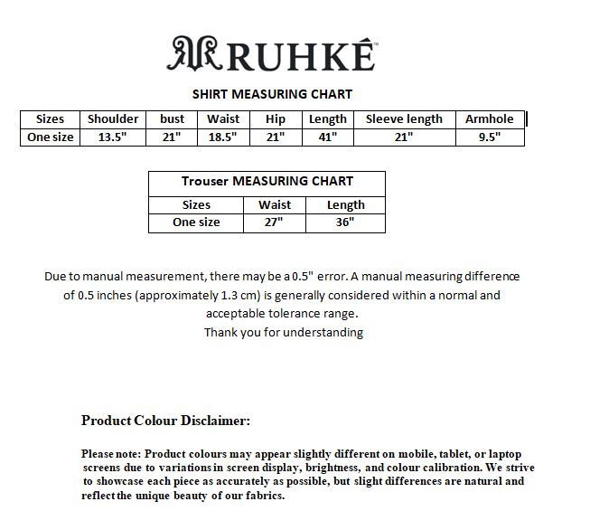 Size Chart floral cream printed 3-piece lawn suit with chiffon dupatta, highlighting fabric flow, fit, and luxury finish