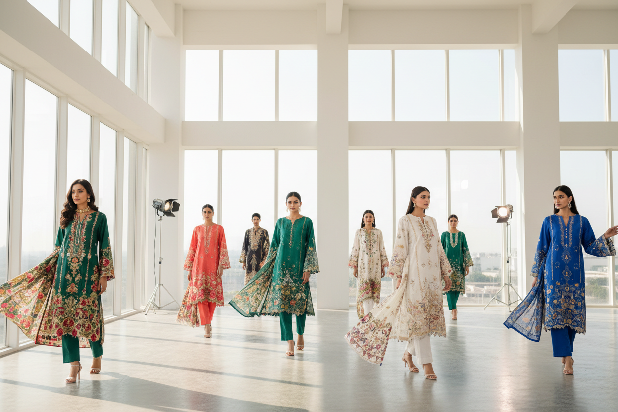 Pakistani Dresses for Women | Formal & Festive Wear | RUHKÉ