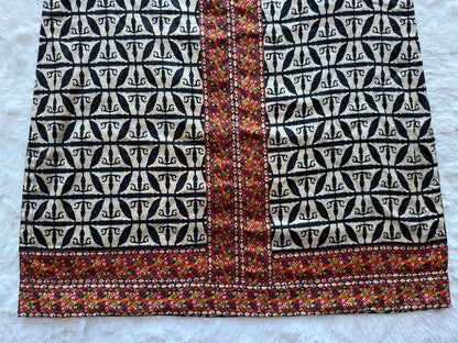 Two piece printed lawn co-ord set flat lay