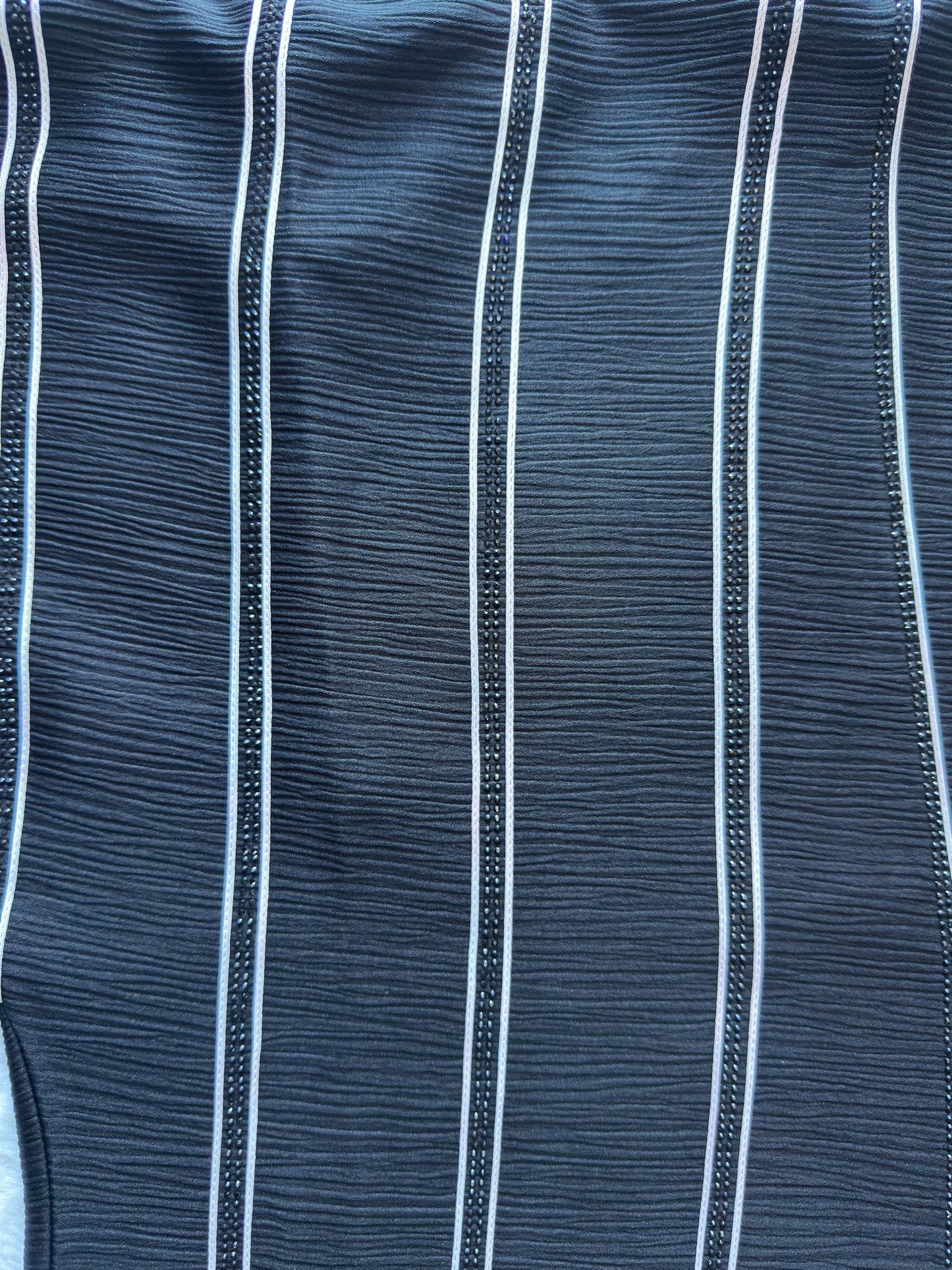 High-end modest wear black flared crêpe silk abaya by RUHKÉ Australia