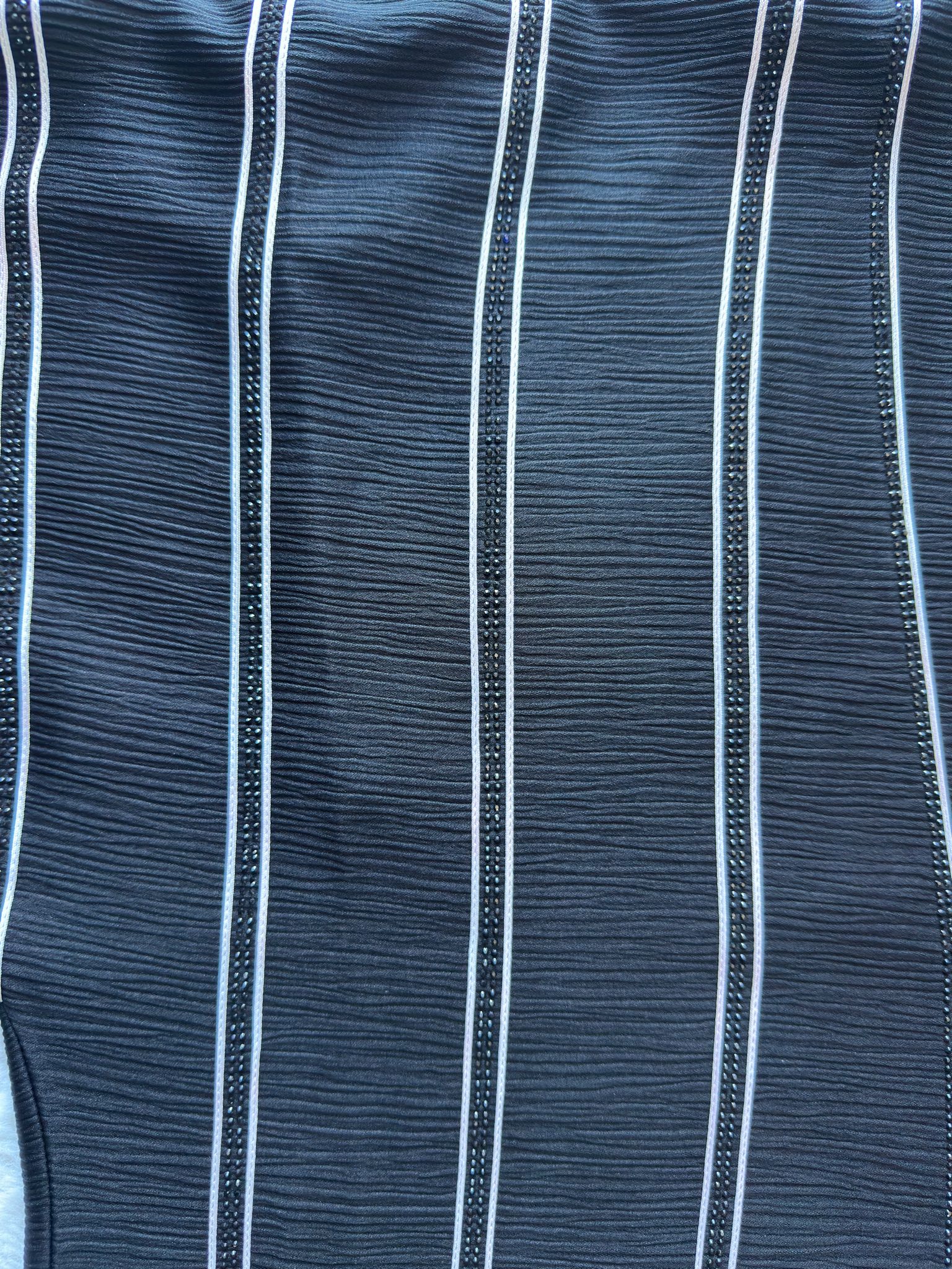 High-end modest wear black flared crêpe silk abaya by RUHKÉ Australia