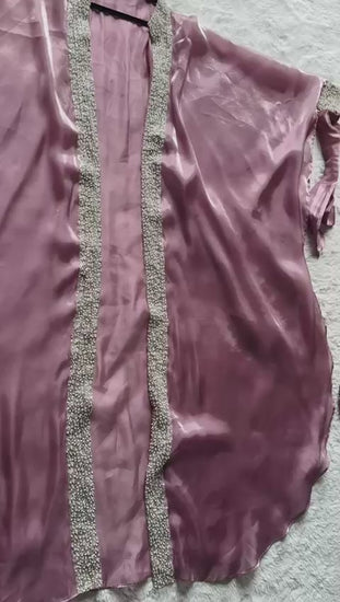 RUHKÉ pearl embellished 2PC modest abaya set Australia Video