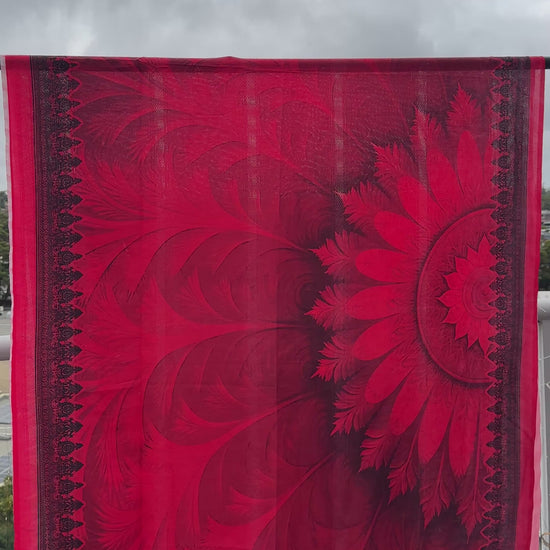 RUHKÉ Luxury Winter Khaddar Embroidered 3-Piece Suit Front View video