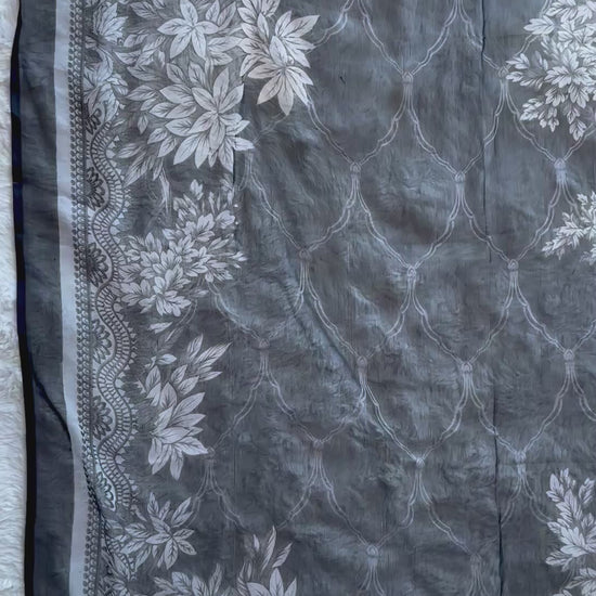 Printed embroidered lawn 3-piece suit video view dubata