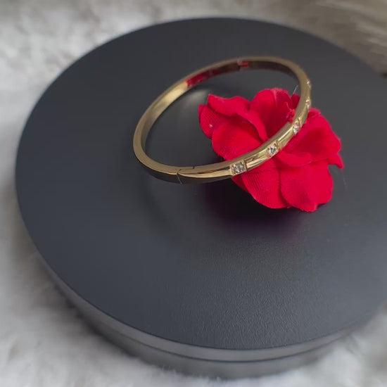  gold plated bangle for women video