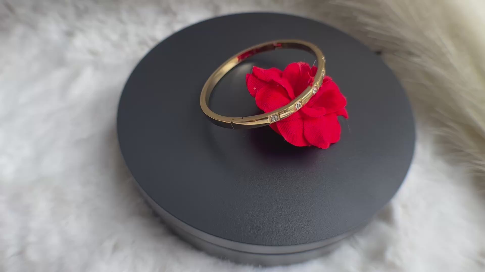  gold plated bangle for women video